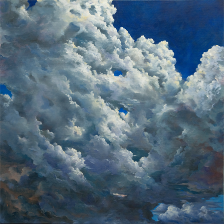 Gathering Clouds by artist Ruth Meaders